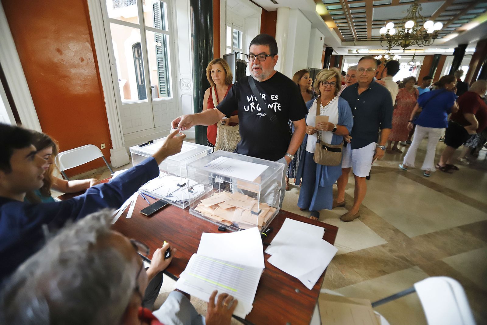 Las fotos de la jornada de Elecciones Generales del 23-J en Huelva