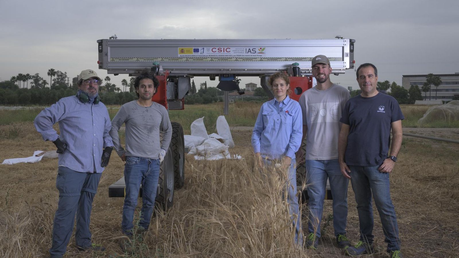Integrantes del equipo involucrado en el desarrollo del robot.