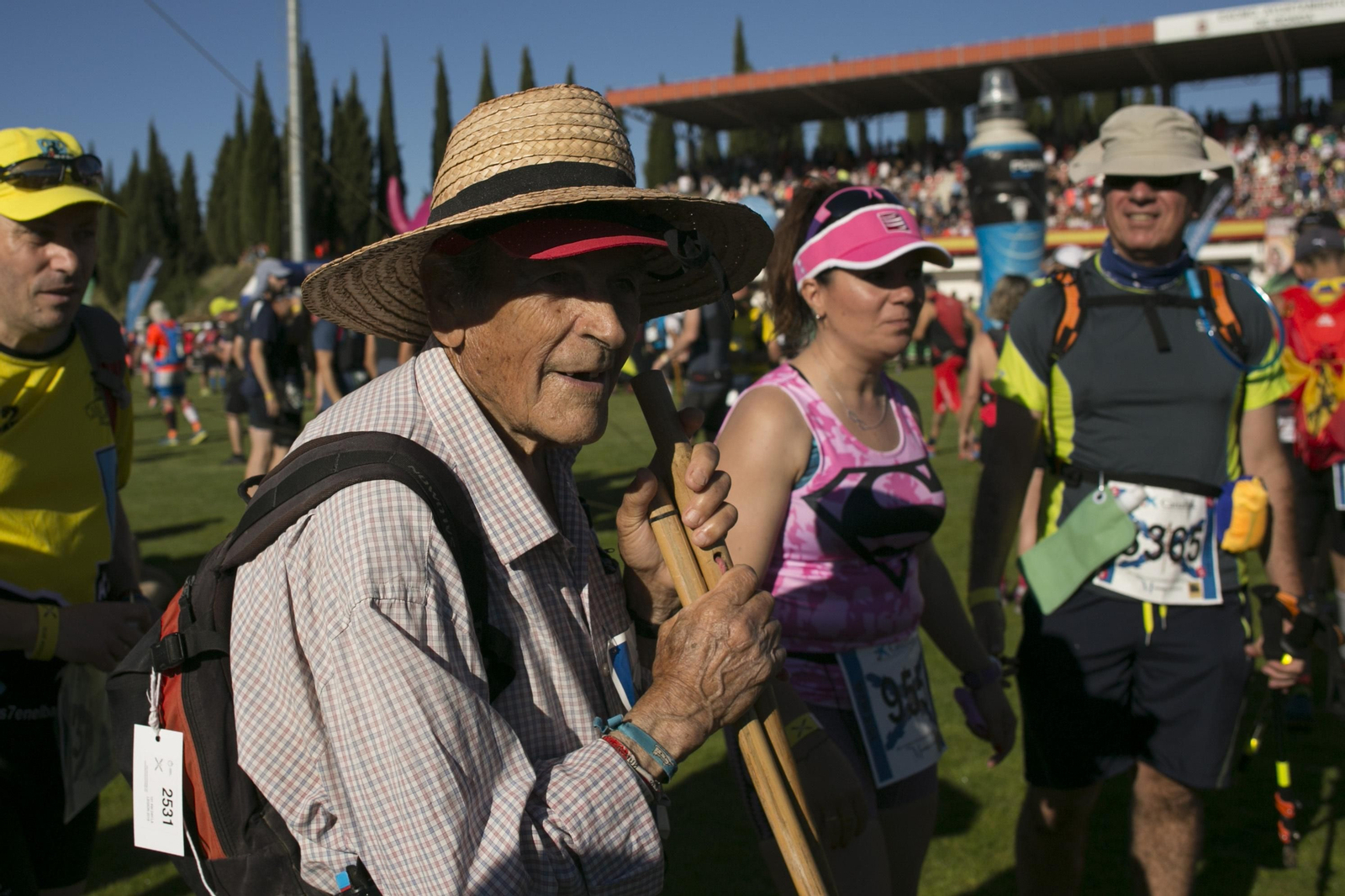 Las fotos de los 101 kilómetros de la Legión
