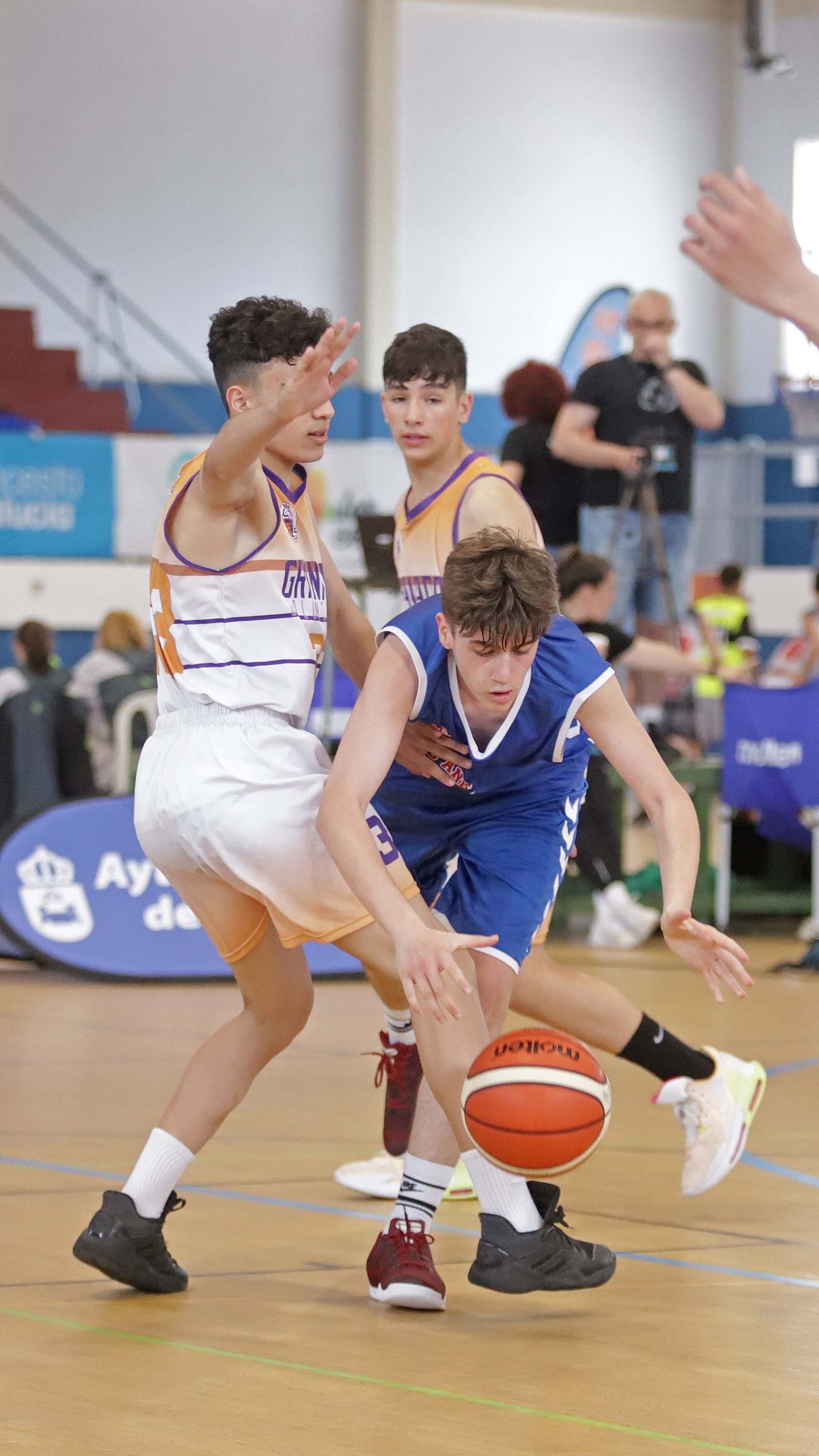 Tercera jornada del campeonato de Andalucía de Baloncesto infantil masculino en La Línea