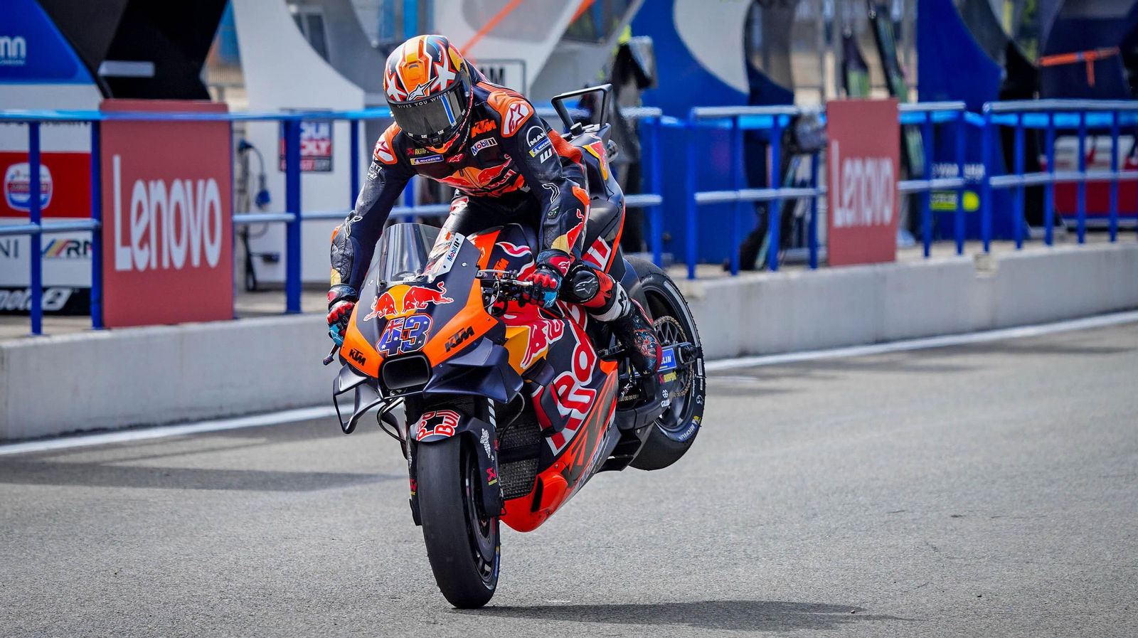 Carrera al spring de MotoGP en Jerez
