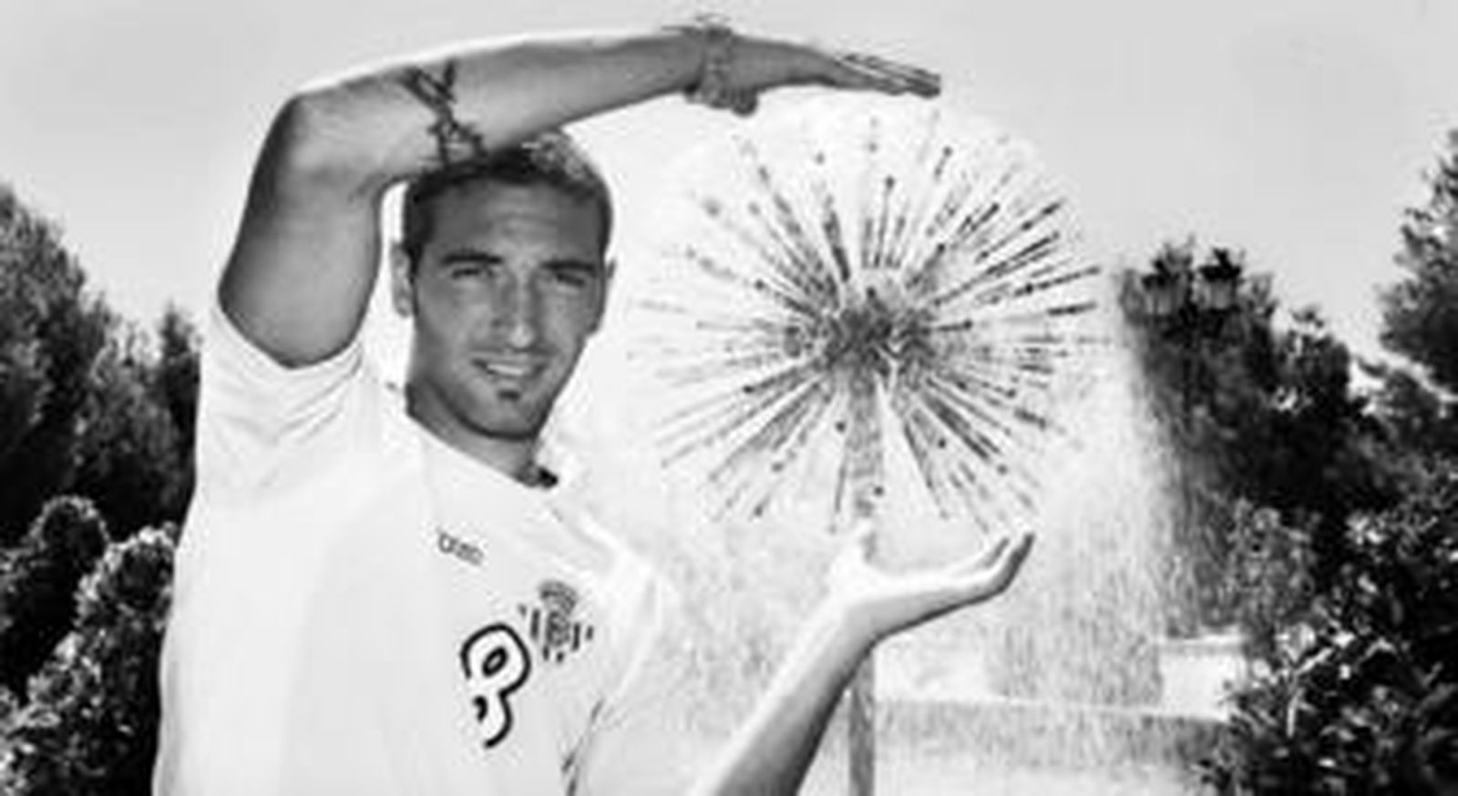 Arzu posa tras el entrenamiento en las instalaciones de Campoamor.