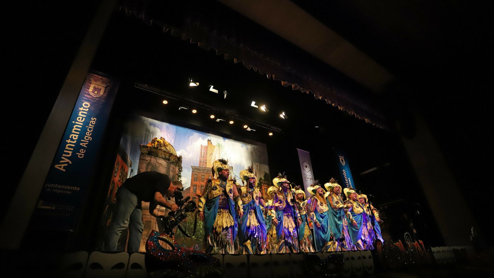 La tribu de Cádiz. Comparsa de Algeciras.