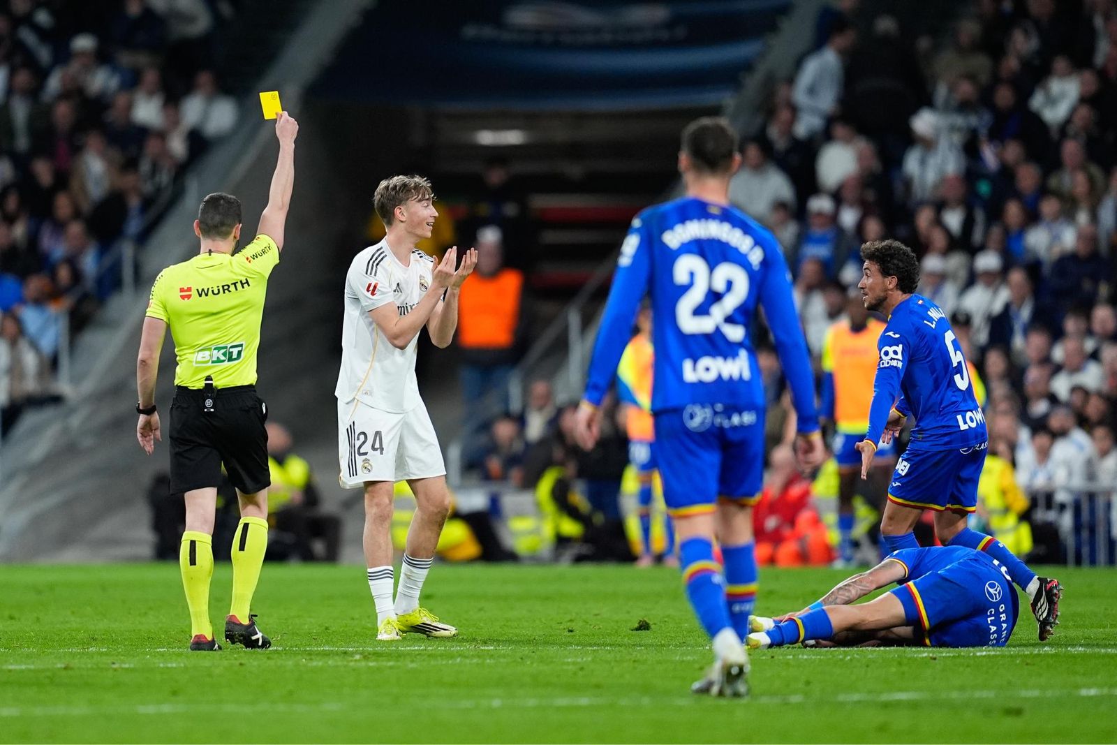 Las fotos de la derrota del Real Madrid contra el Getafe