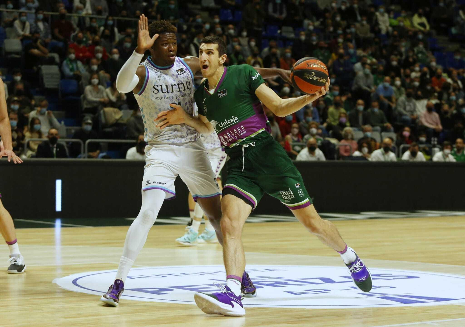 Las fotos del Unicaja-Surne Bilbao Básket