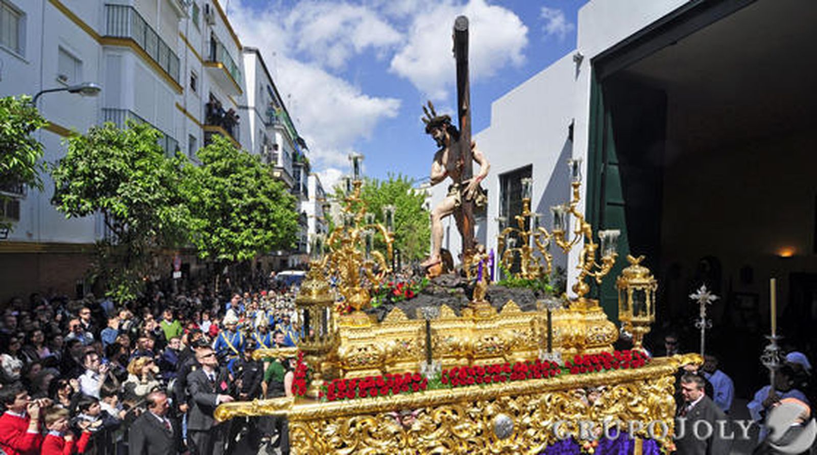 El Santo Cristo Varón de los Dolores.   Foto: Manuel Gomez