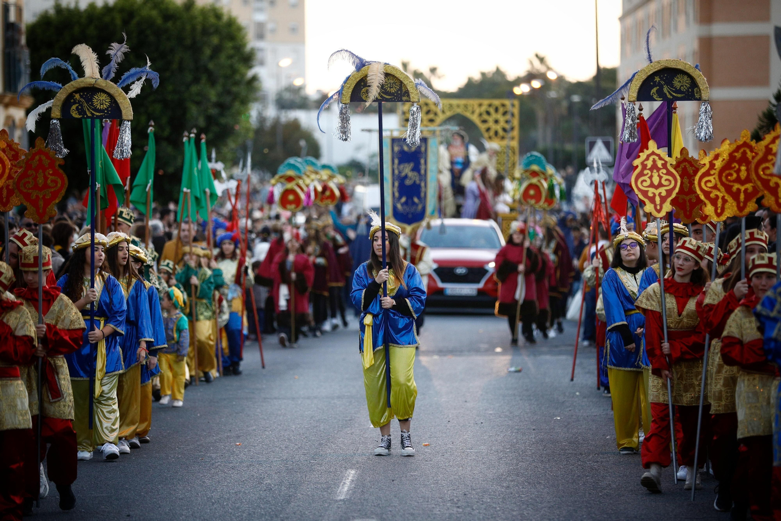 Las imágenes de los Magos de Oriente en San Fernando