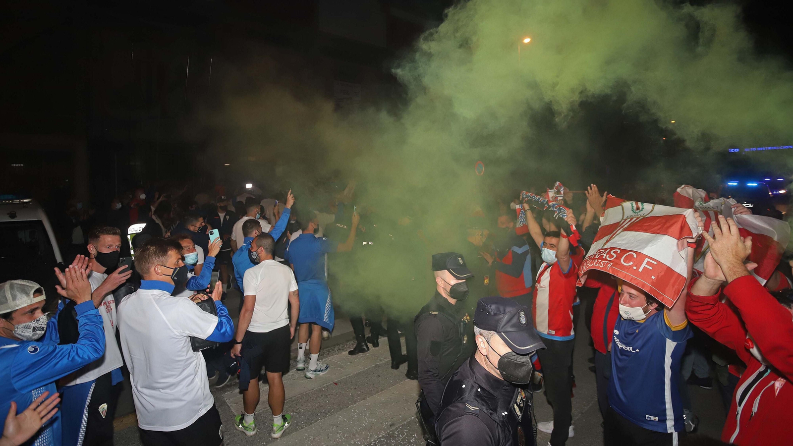 Fotos de la celebración del Algeciras CF