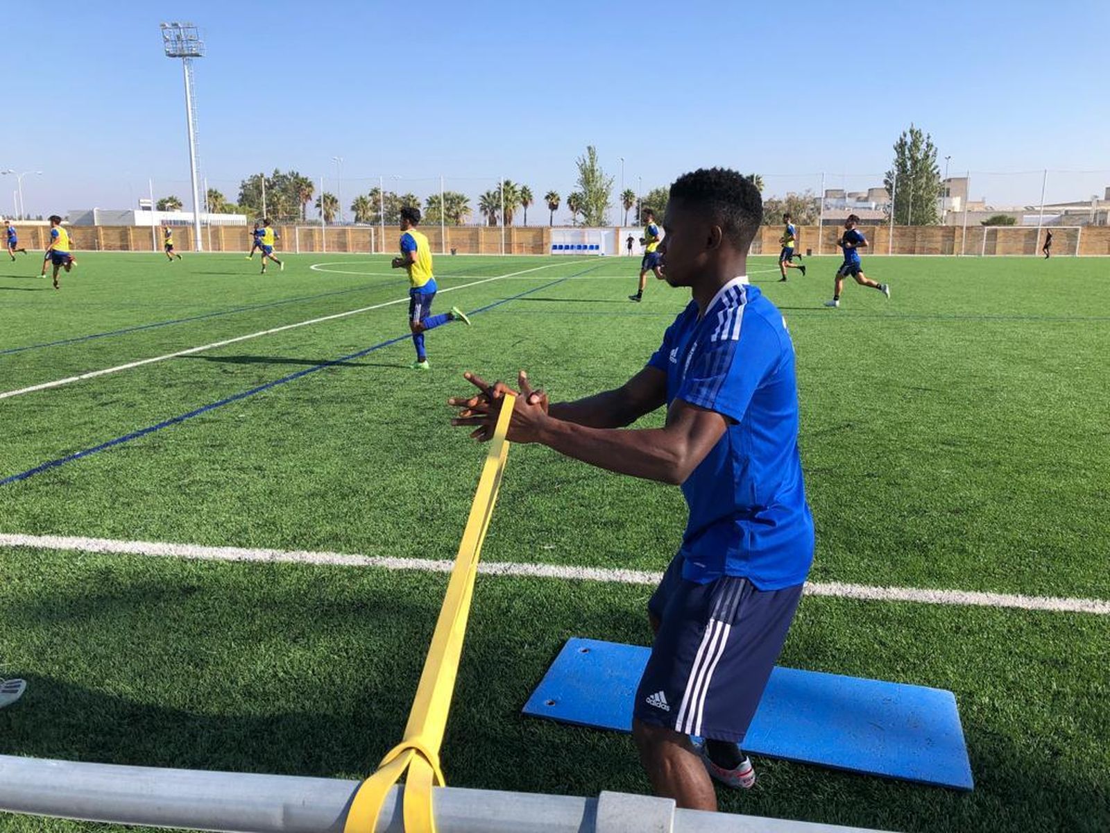 Peter sigue con su puesta a punto para llegar al encuentro del domingo en Conil.