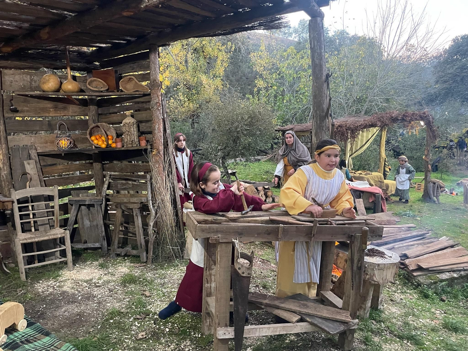 Así es uno de los Belenes Vivientes más bonitos que podrás ver este puente en Huelva