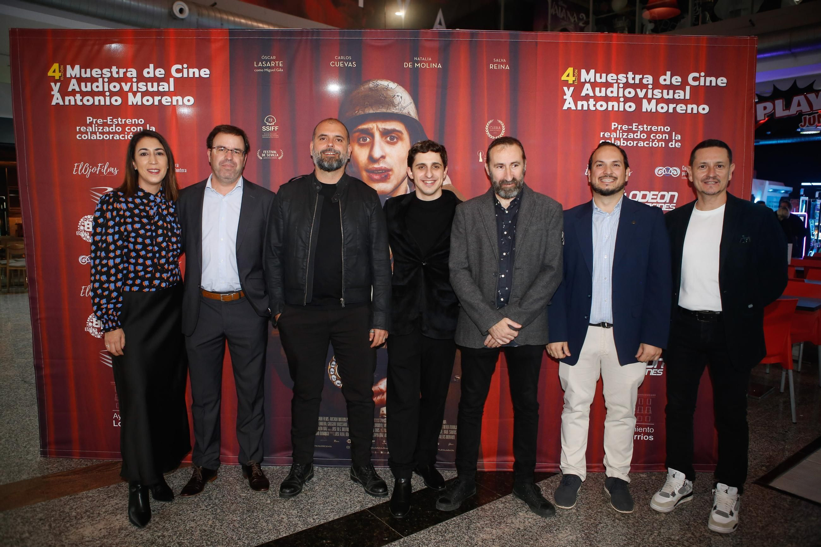 Las fotos del preestreno de la película de Alexis Morante sobre Gila en Los Barrios