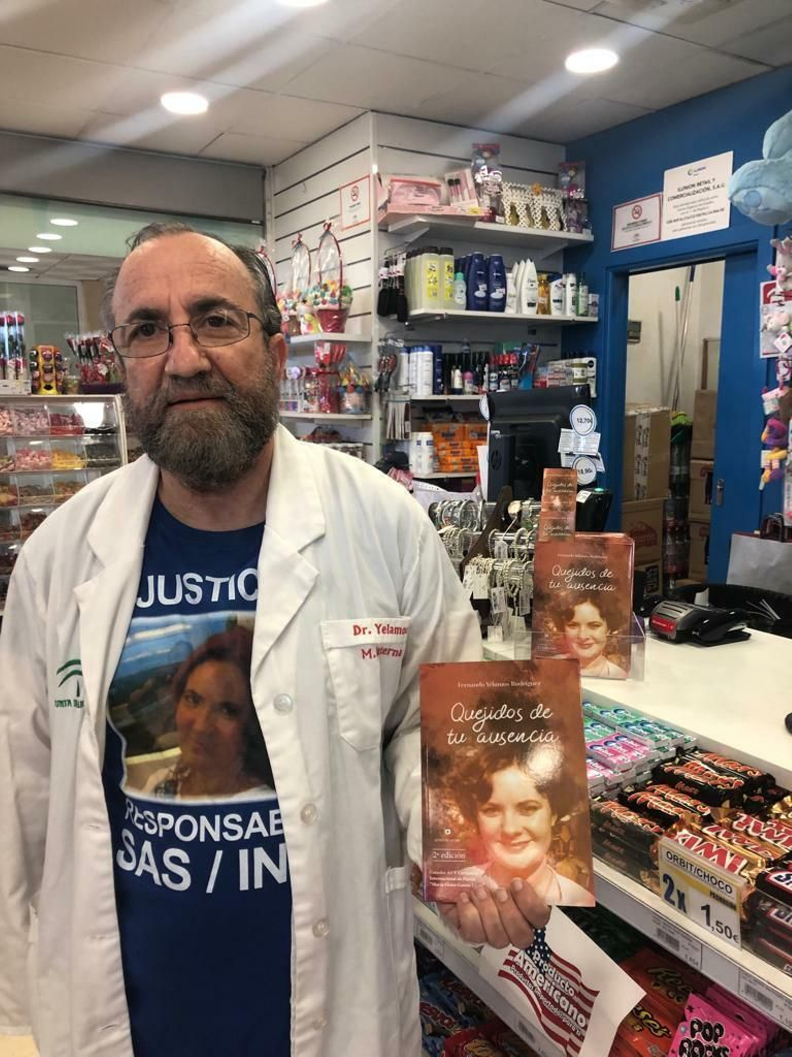 Fernando Yélamos, esposo de Marisol Vargas.