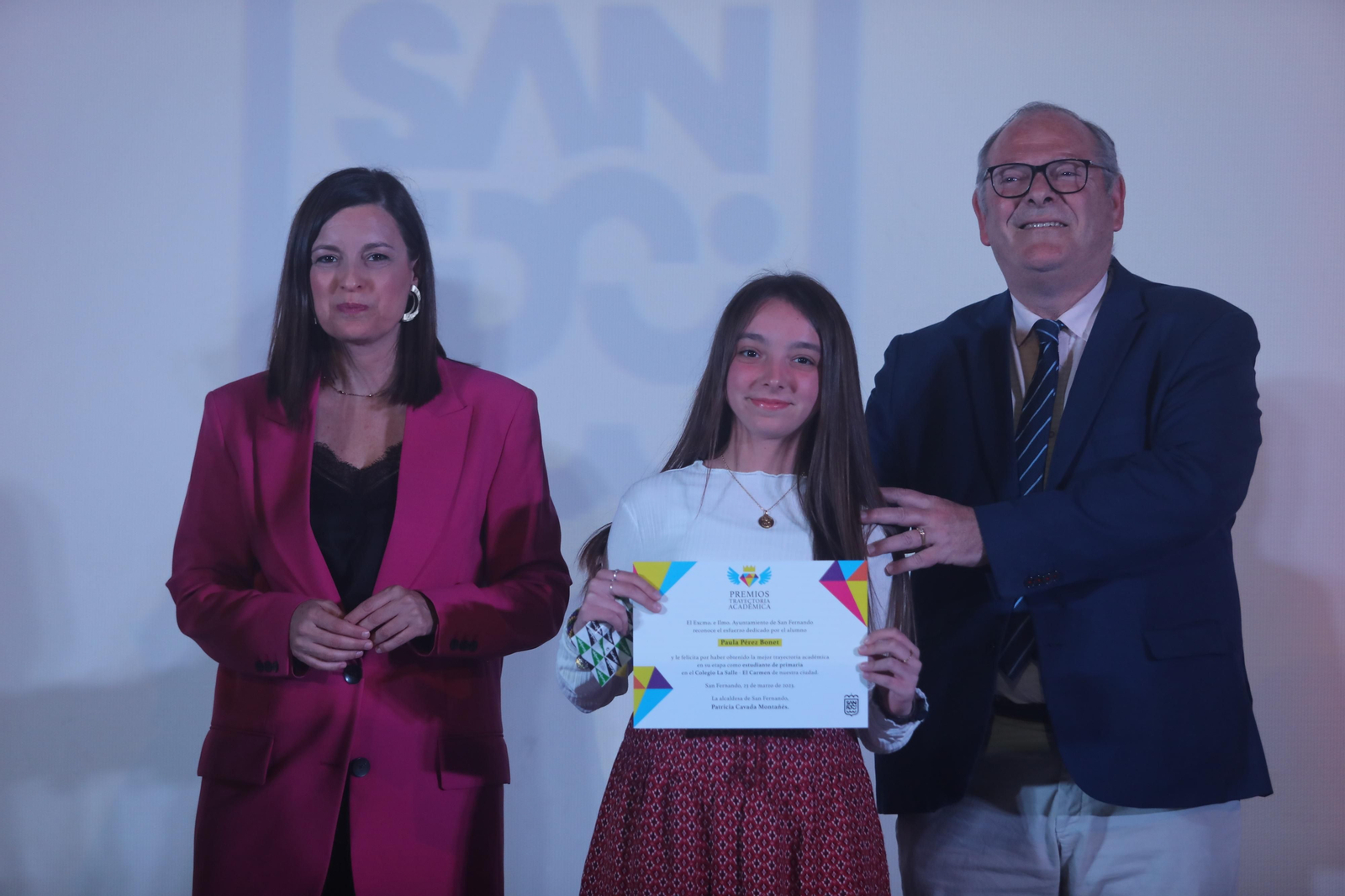 Las imágenes del acto de entrega de premios a los mejores expedientes académicos en San Fernando