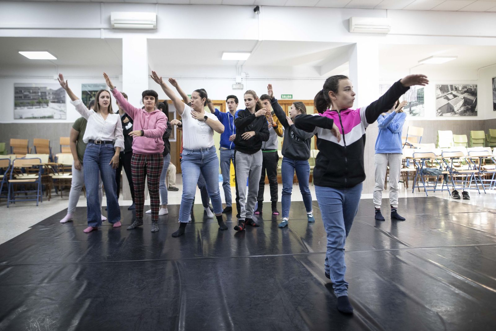 Ensayo del proyecto "Danzando emociones"