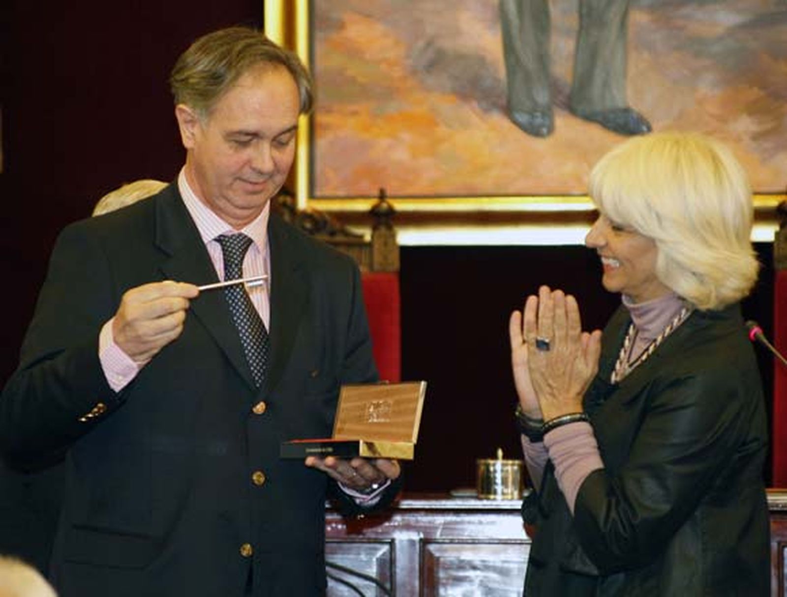 Cádiz entrega las llaves de la ciudad a la localidad chilena de Las Condes