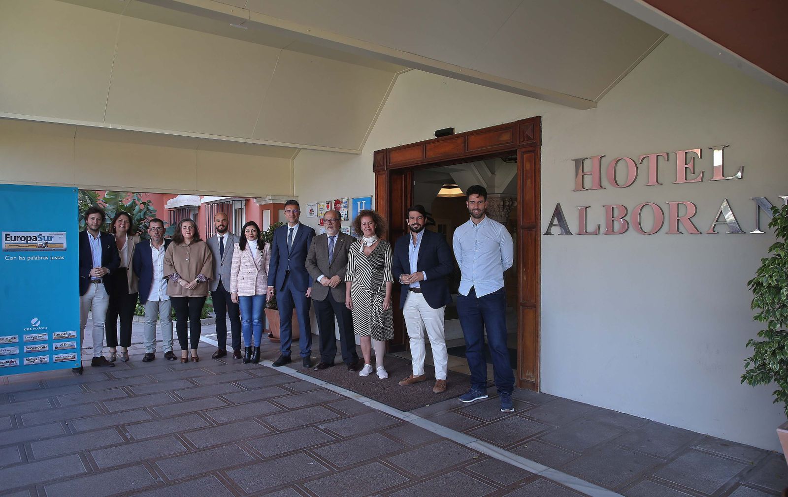 Fotos de la tertulia cofrade de Europa Sur en Algeciras 2023