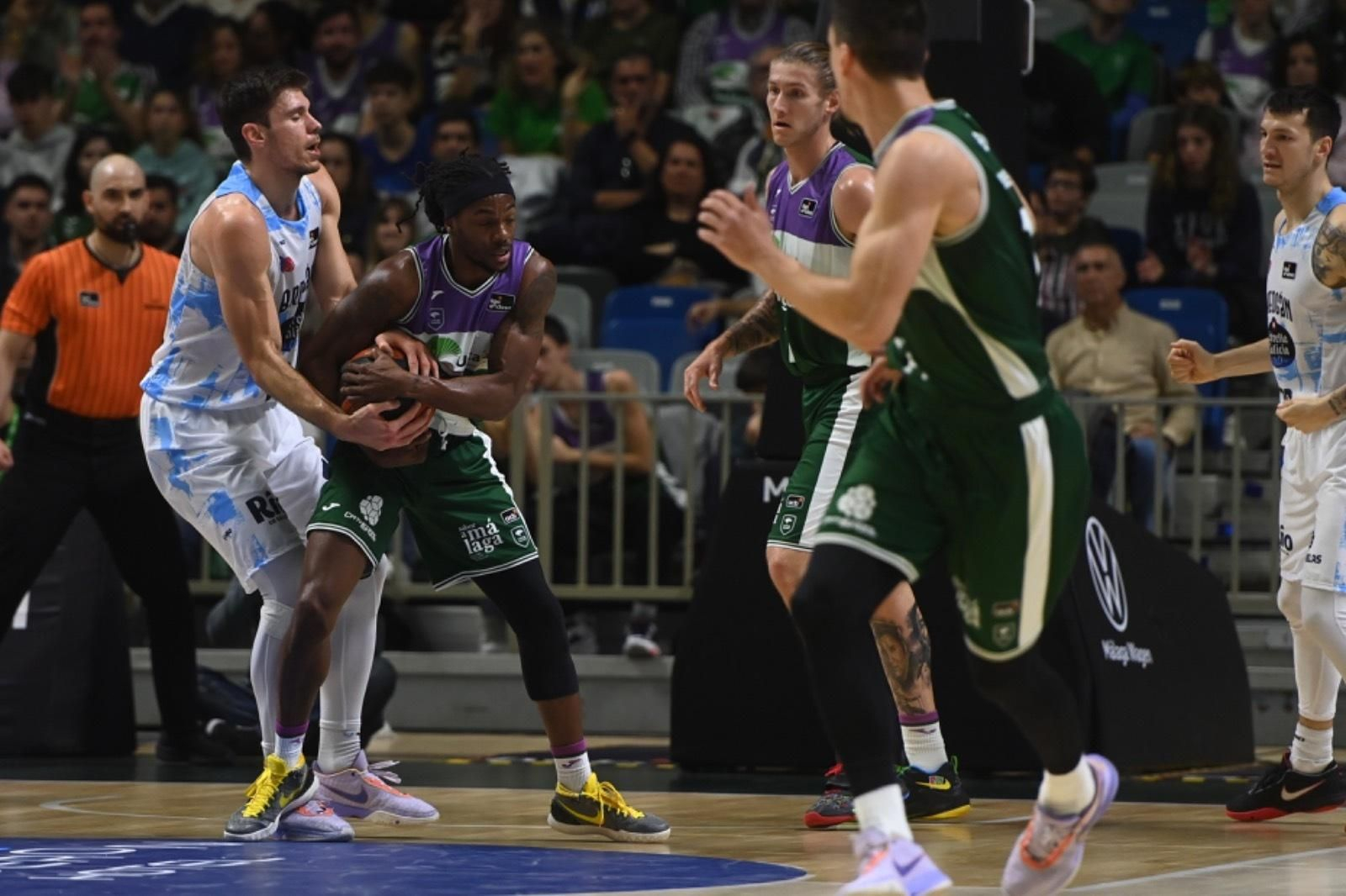 El Unicaja - Río Breogan, en fotos