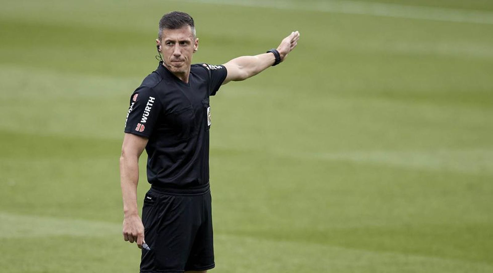 Soto Grado, durante un encuentro.