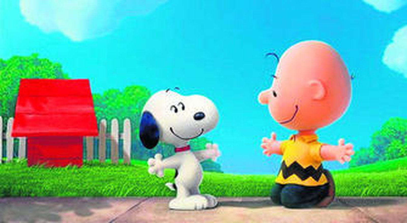 Escena de 'Carlitos y Snoopy: la película de Peanuts', la cinta en 3D que verá la luz el 25 de diciembre.