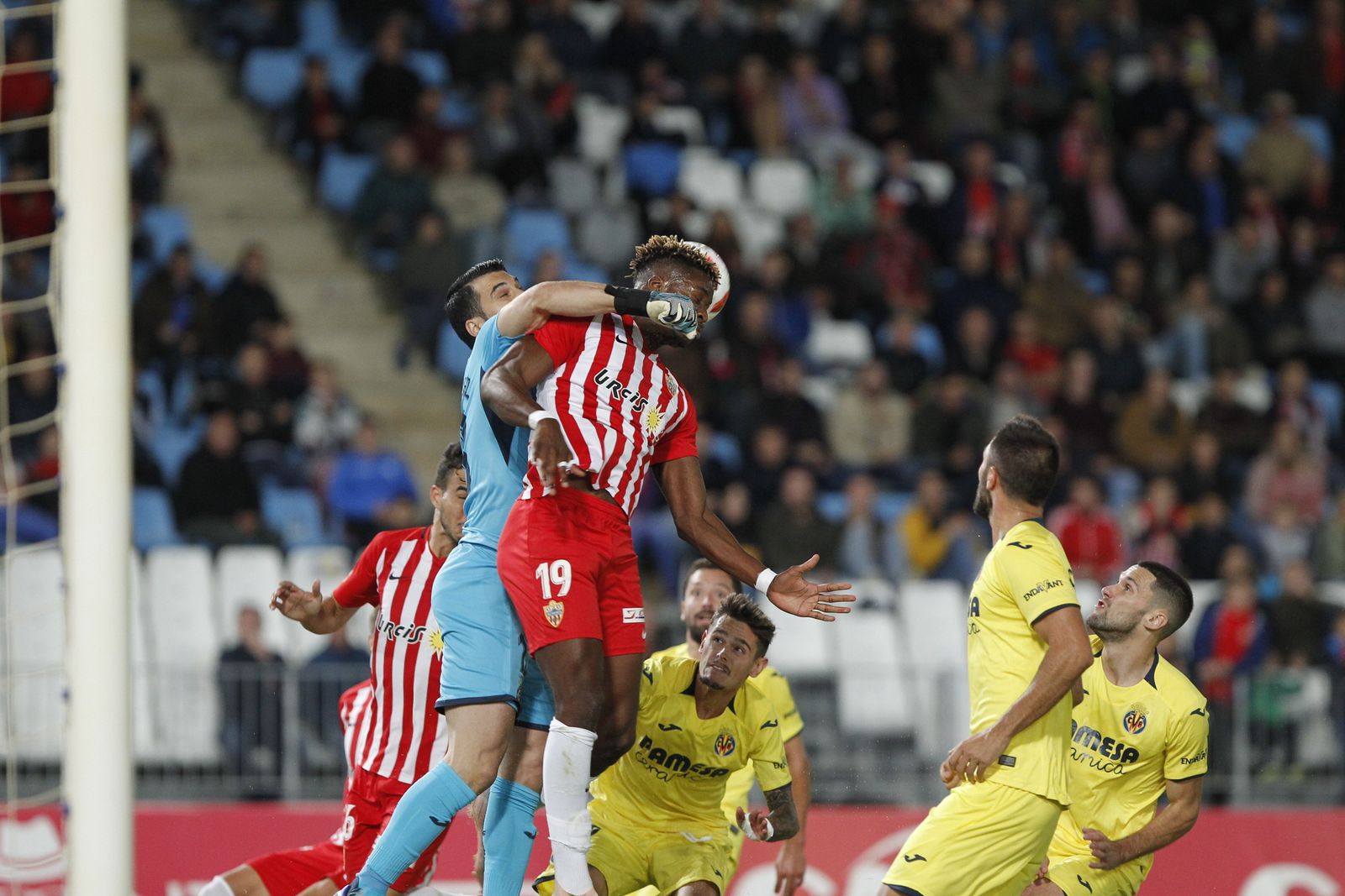 Las imágenes del UD Almería-Villarreal