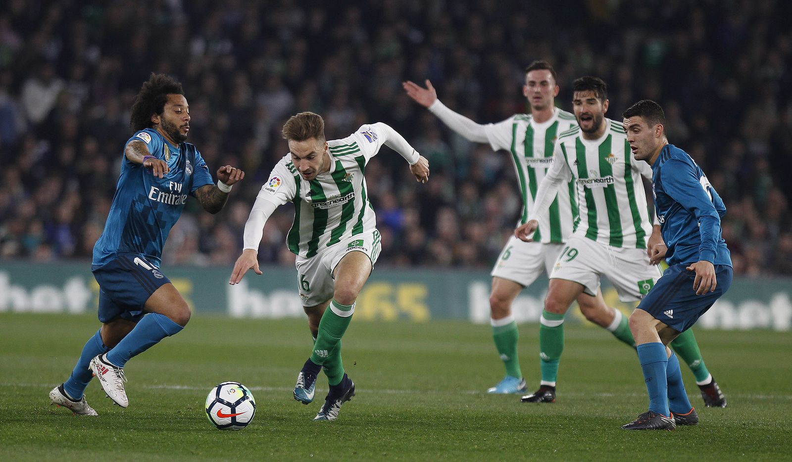 El Real Betis-Real Madrid, en imágenes