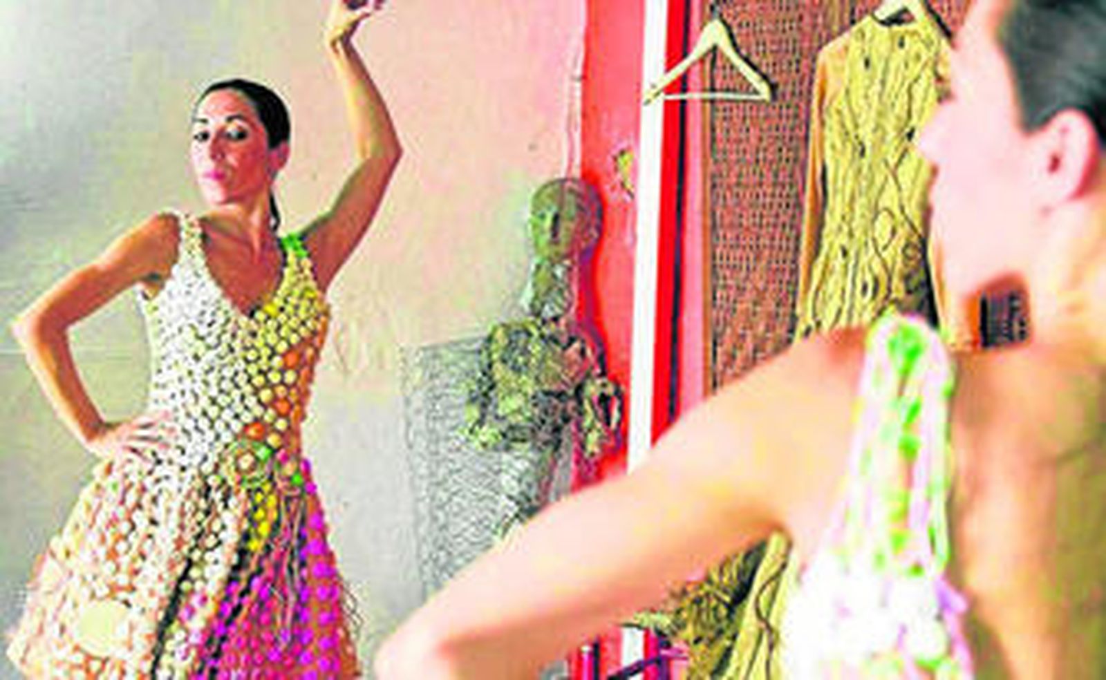 La bailaora Ana  Morales y su espectáculo 'ReciclArte', eliminado de la programación.