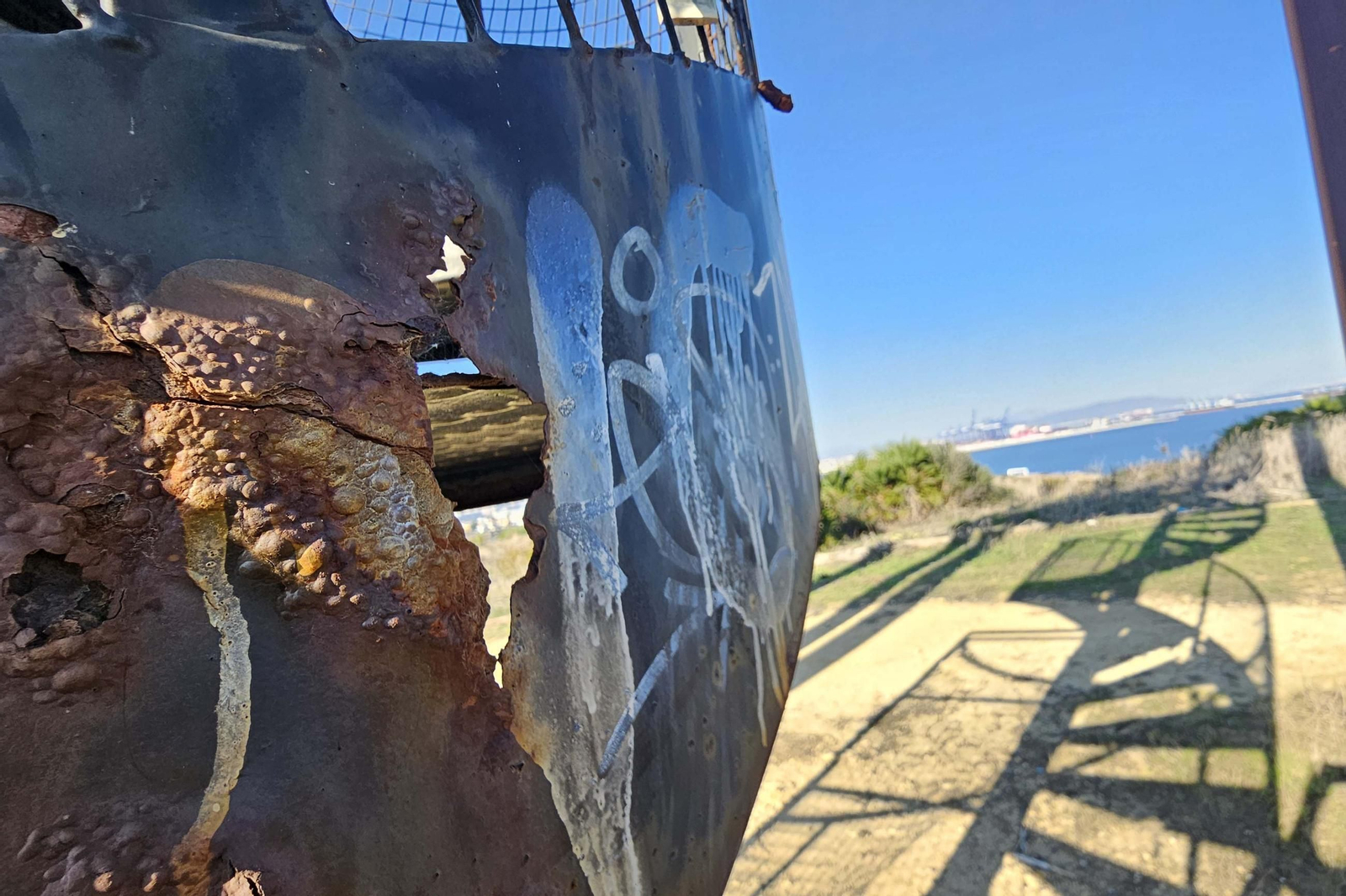 Fotografías del estado del Parque del Centenario de Algeciras