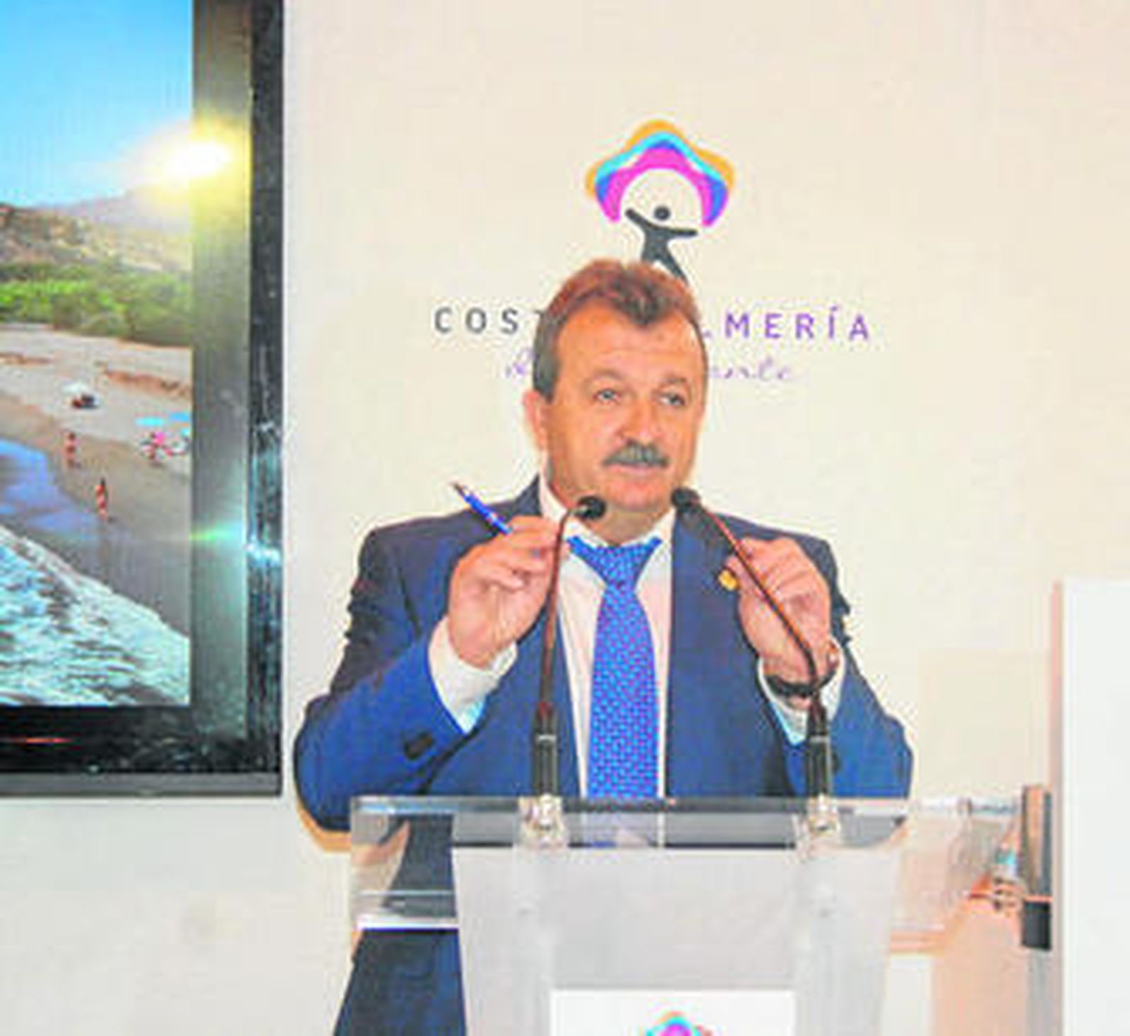 Juan Pedro García, alcalde de Pulpí.