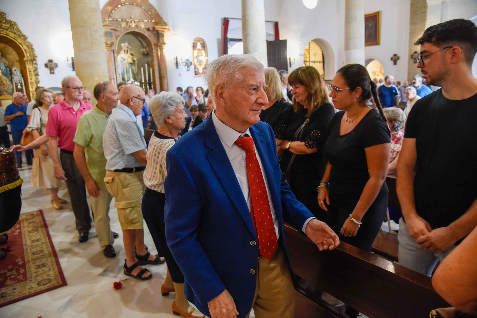 Misa funeral por el alma de Manolo Cardo