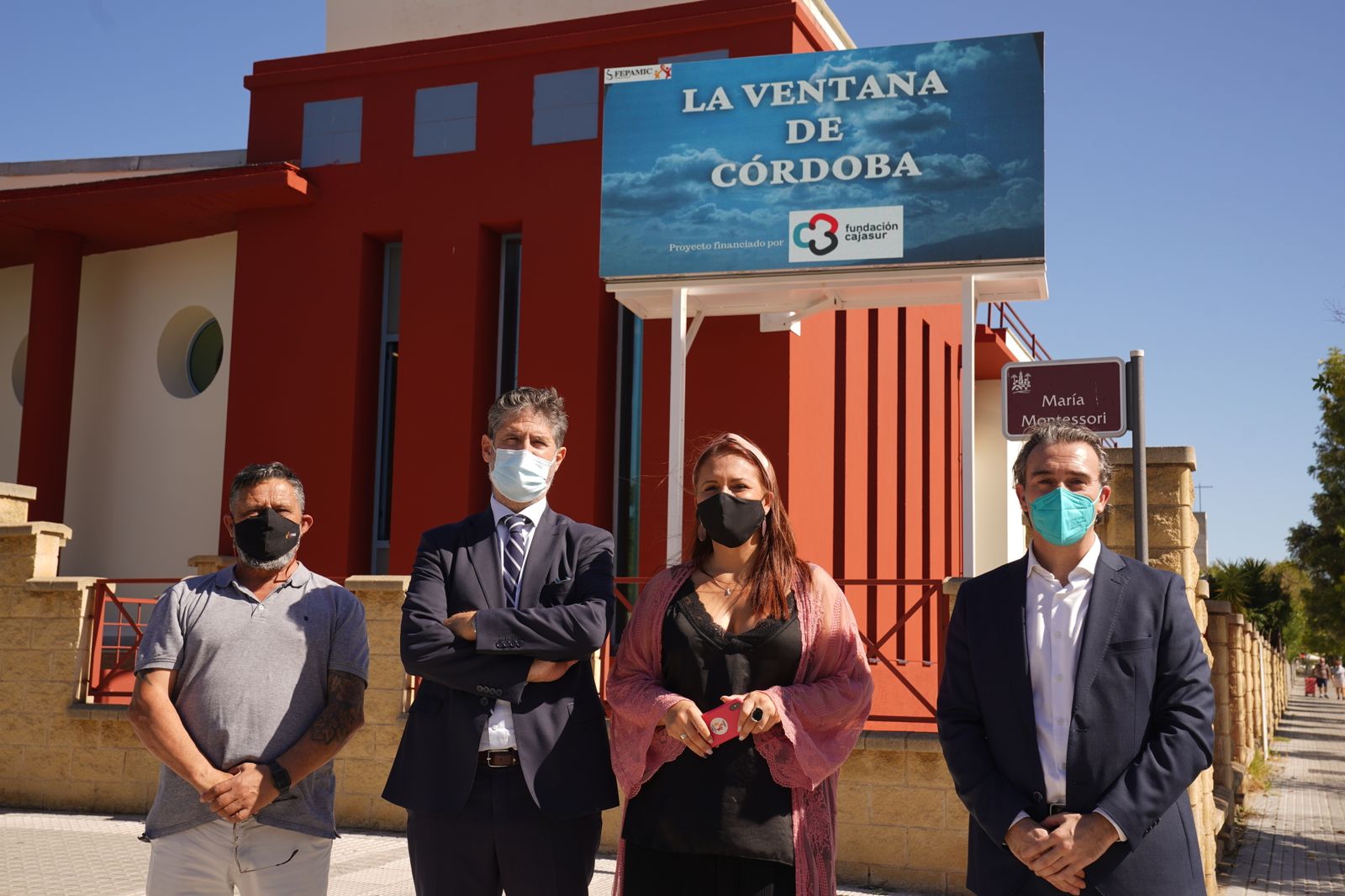 Presentación de 'La ventana de Córdoba' en la sede de Fepamic.
