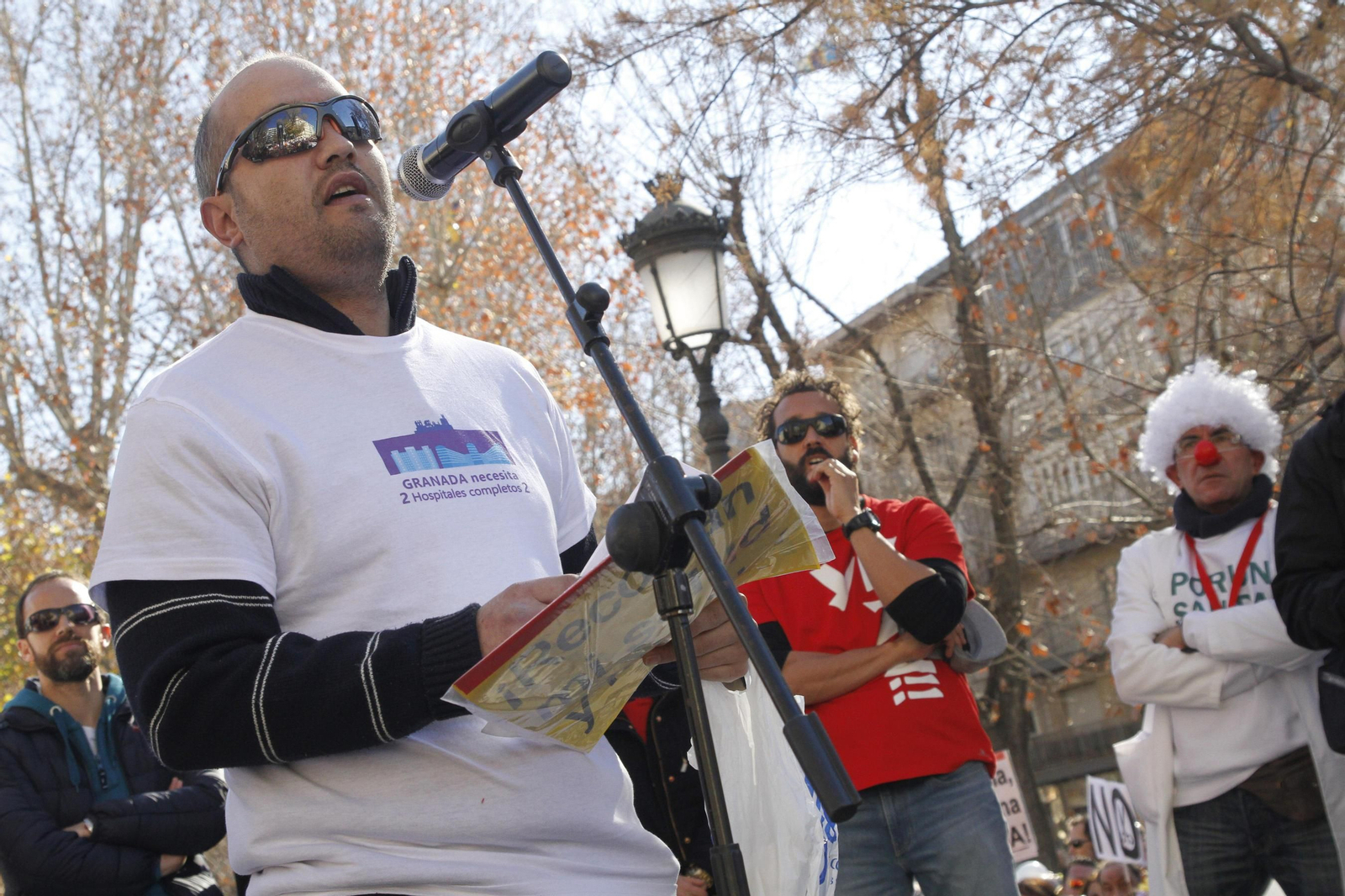 La marea blanca, en Granada