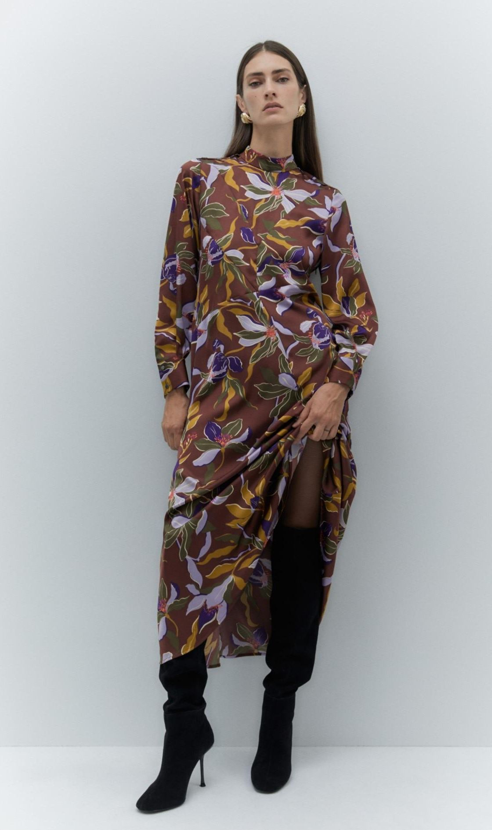 Vestido estampado de Sfera.