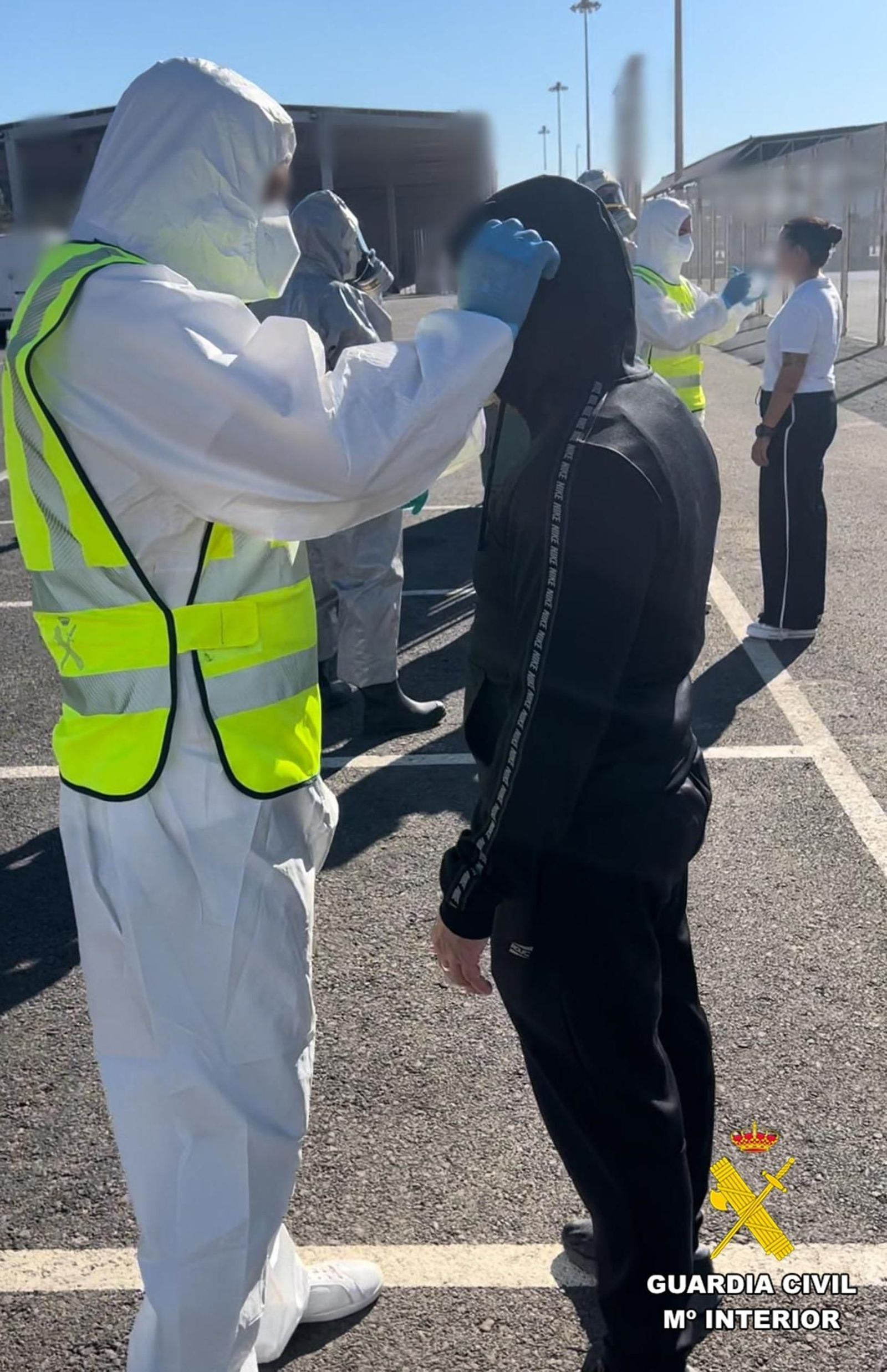 La Guardia Civil forma en Almería a 24 agentes frente a posibles amenazas NRBQ