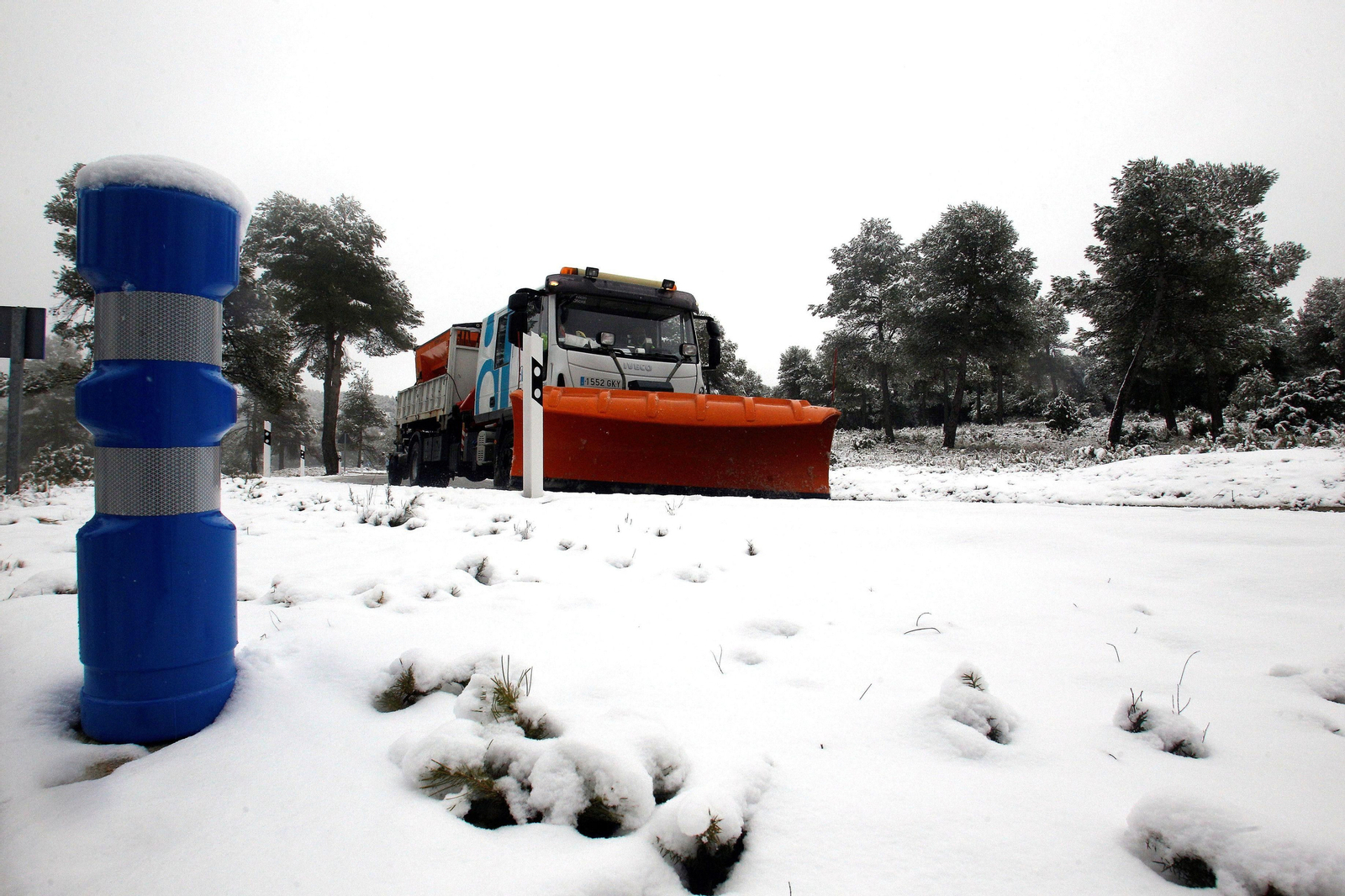 Las imágenes blancas que ha dejado la nieve en toda España