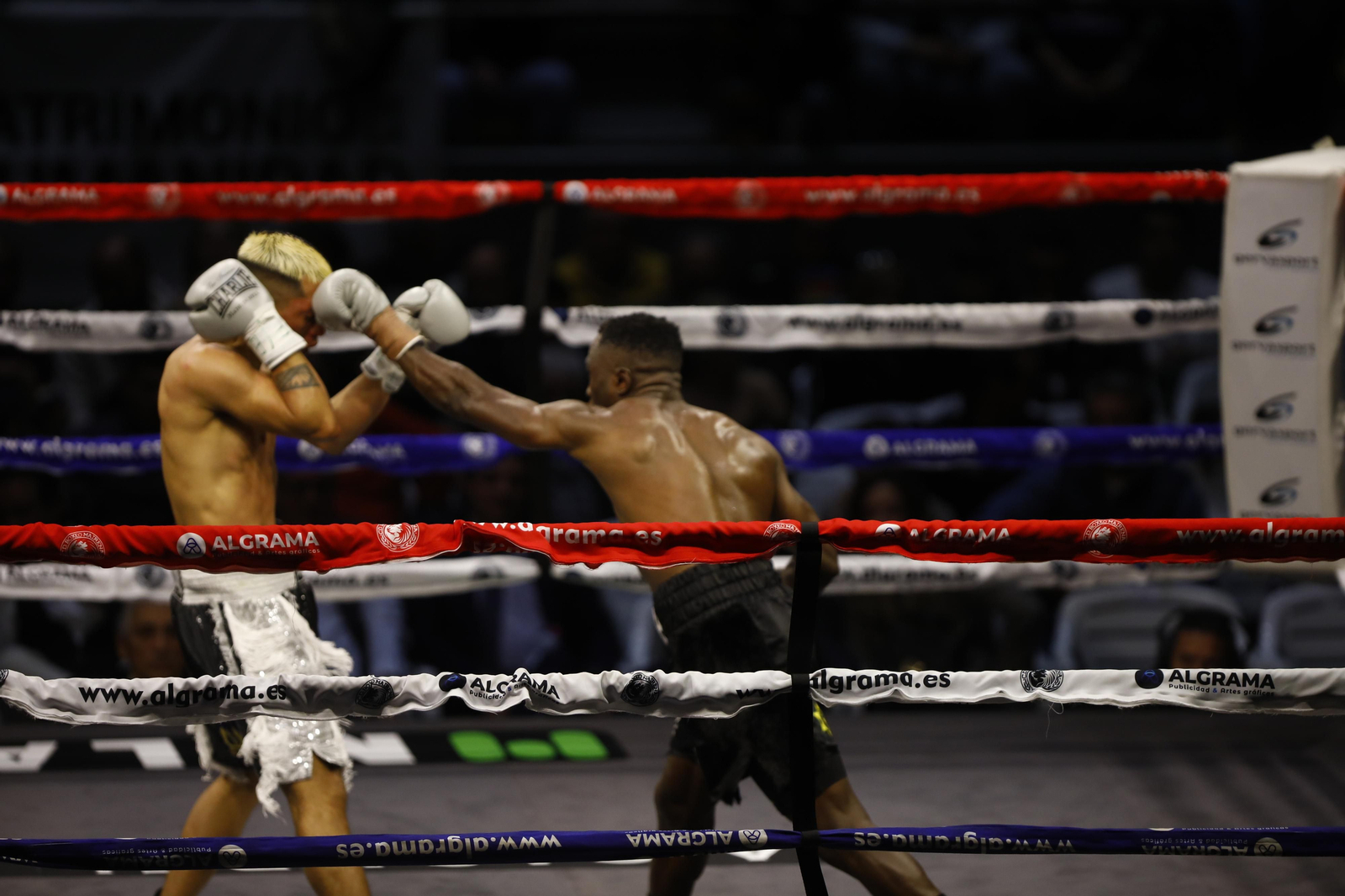 Las imágenes del combate entre José Luis Navarro Jr y Ronny Landaeta en Córdoba