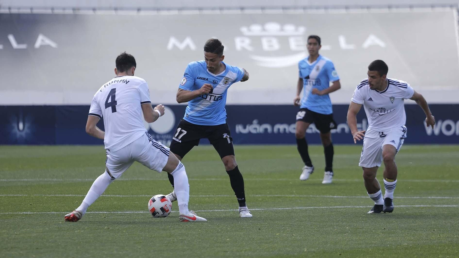 Las mejores fotos del Marbella - Balona