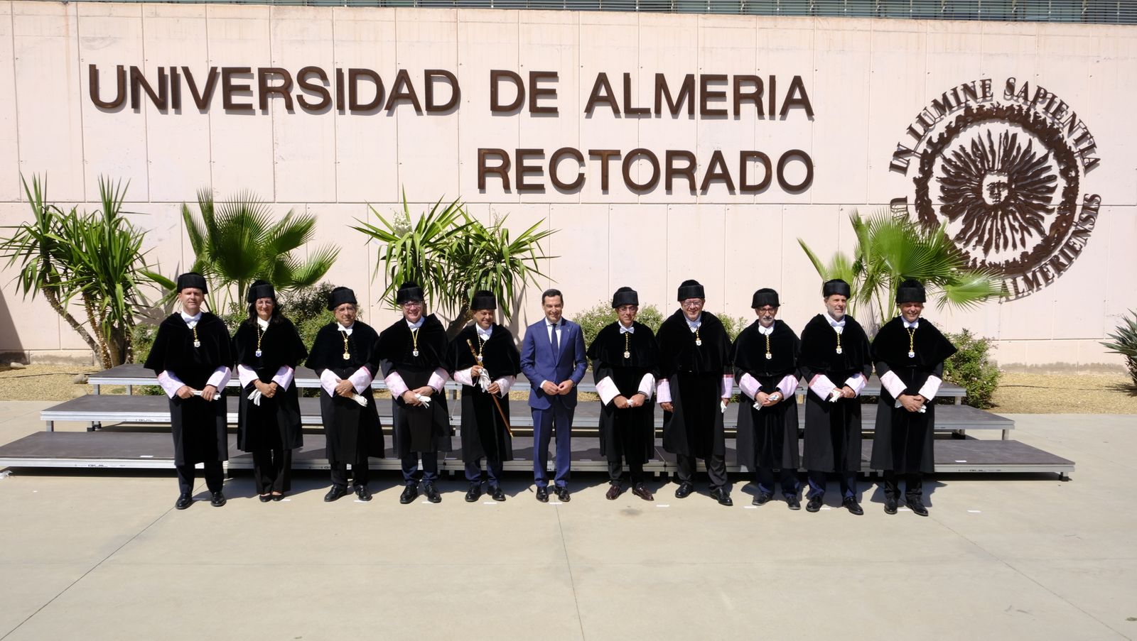 El Presidente de la Junta Juanma Moreno, inaugura el curso universitario andaluz en Almería