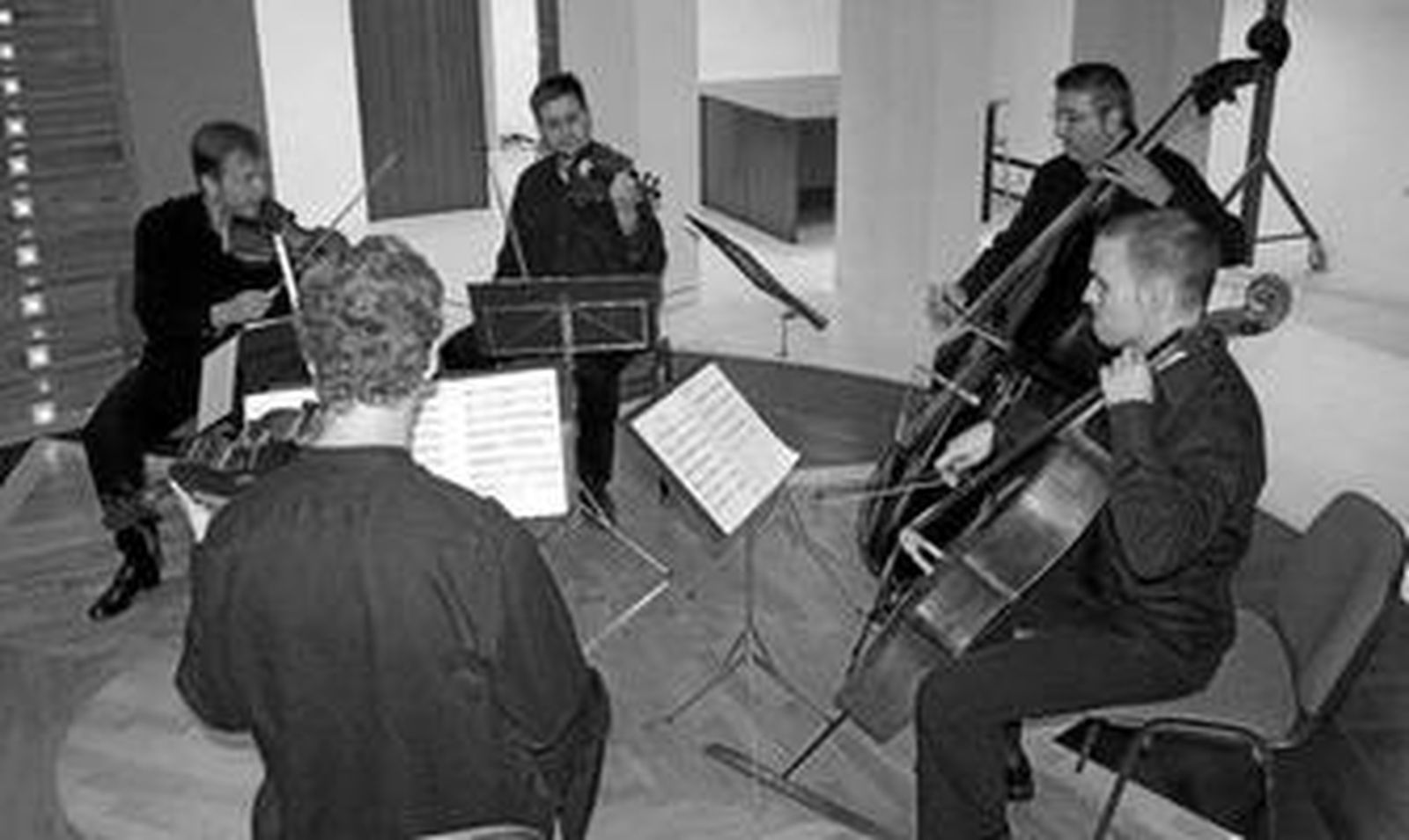 Imagen de la actuación de Tótem Ensemble en el Kursaal de Algeciras.