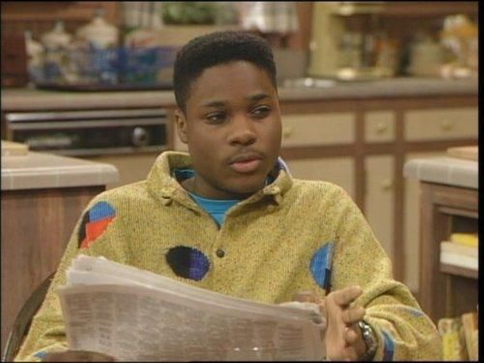 Malcolm-Jamal Warner en 'The Cosby Show'