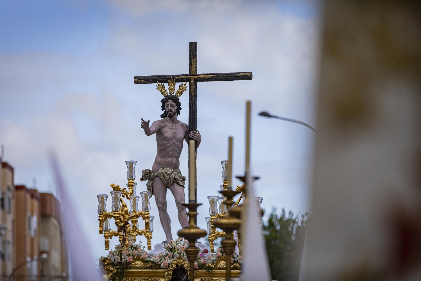 Las imágenes de la hermandad de la Resurrección en la Semana Santa de San Fenrando 2025