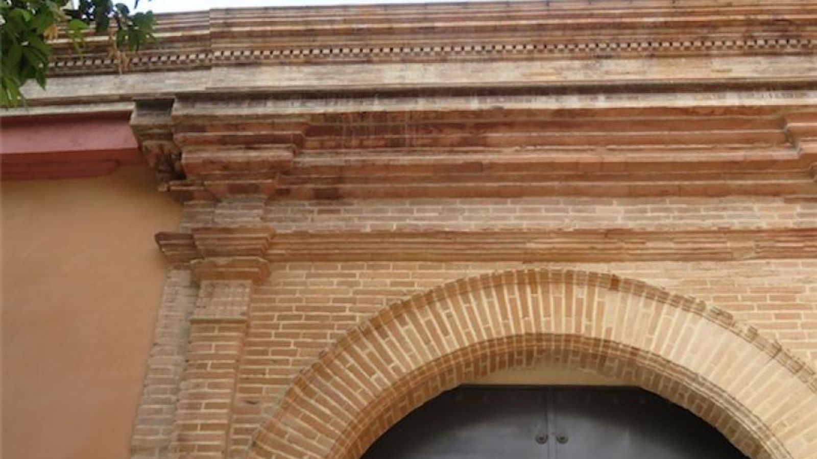 Detalle de la pátina oscurecida (alteración cromática - ennegrecimiento) formada por microvegetación y hongos.