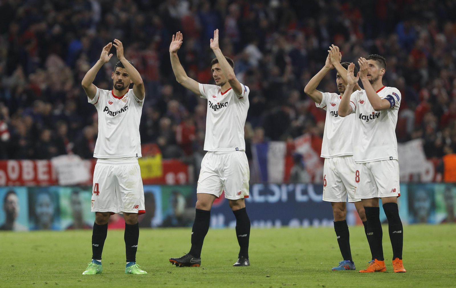 El Bayern Múnich-Sevilla FC, en imágenes