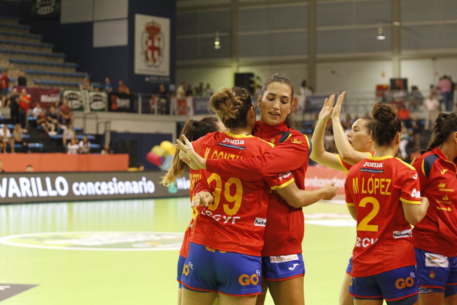 Fotogalería España-Grecia. Balonmano Femenino, fase clasificación Euro 2020