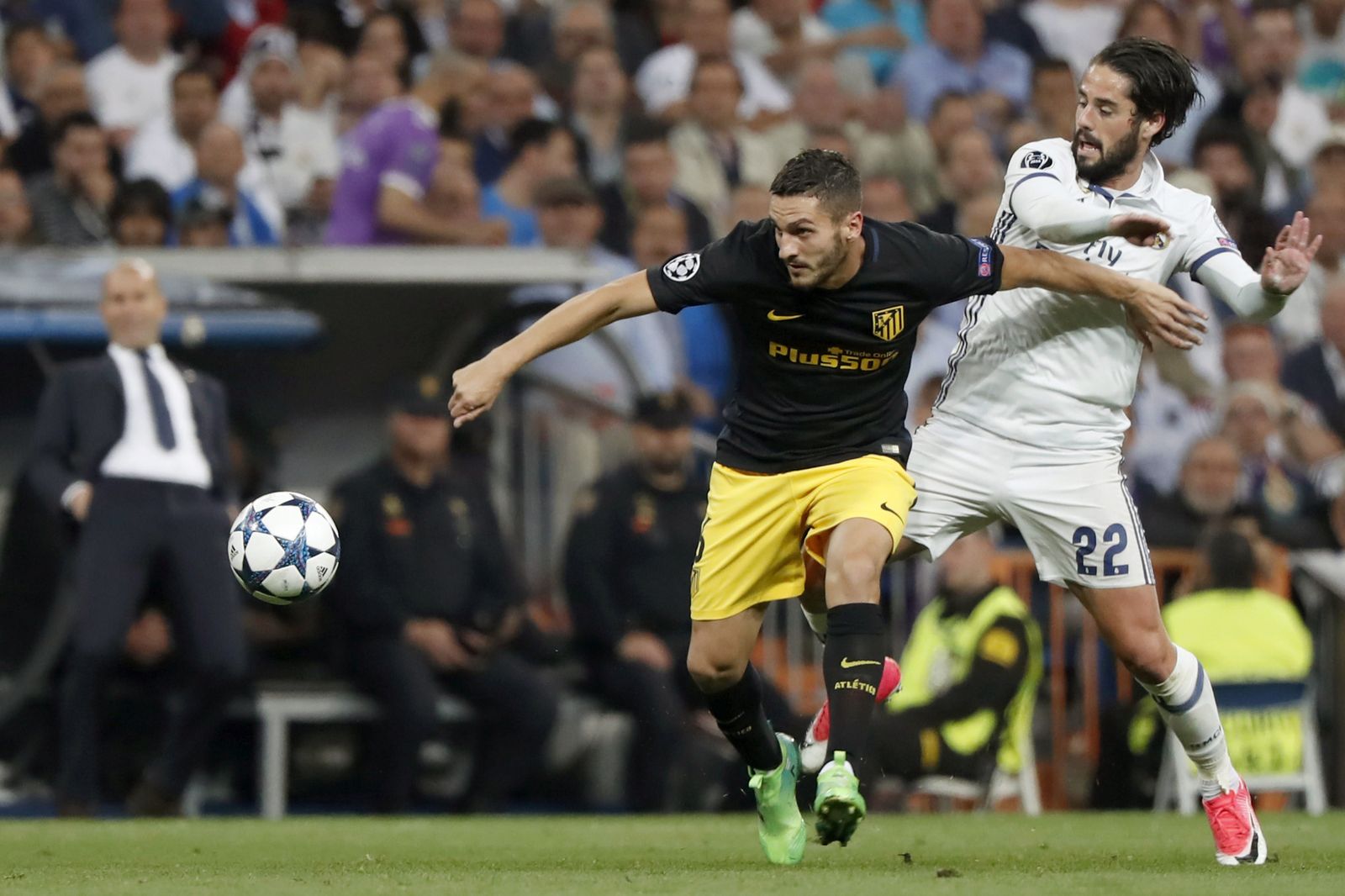 Las imágenes del Real Madrid-Atlético de Madrid