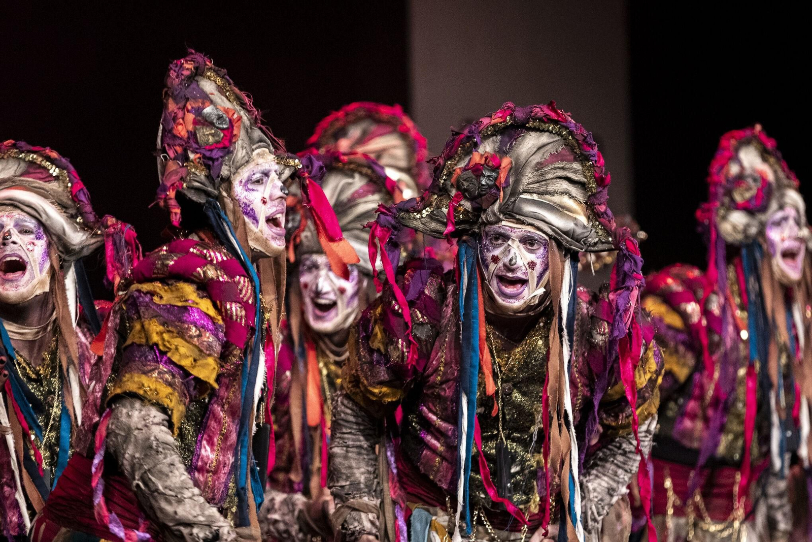 La comparsa 'Los del otro barrio' en el COAC 2025.