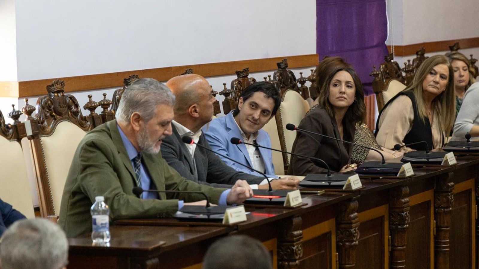 Así se vivió una moción de censura histórica de Jaén