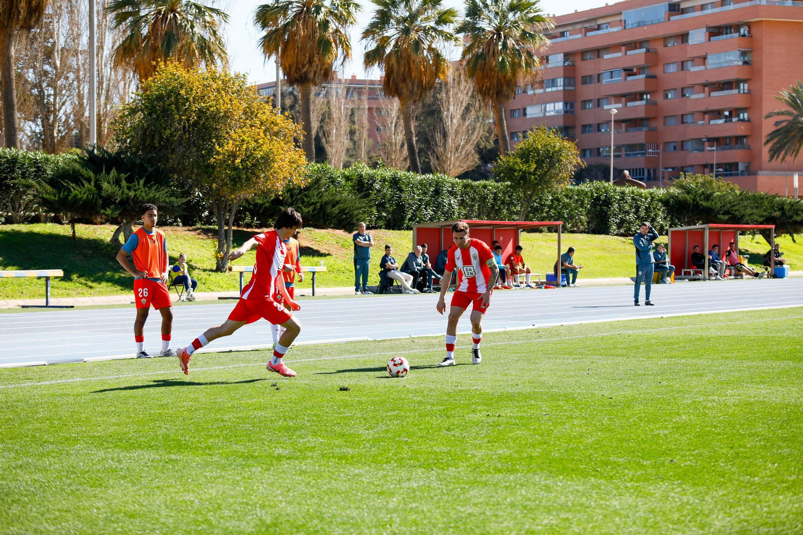 Las imágenes de Segunda RFEF entre Almeria B y recreativo de Granada