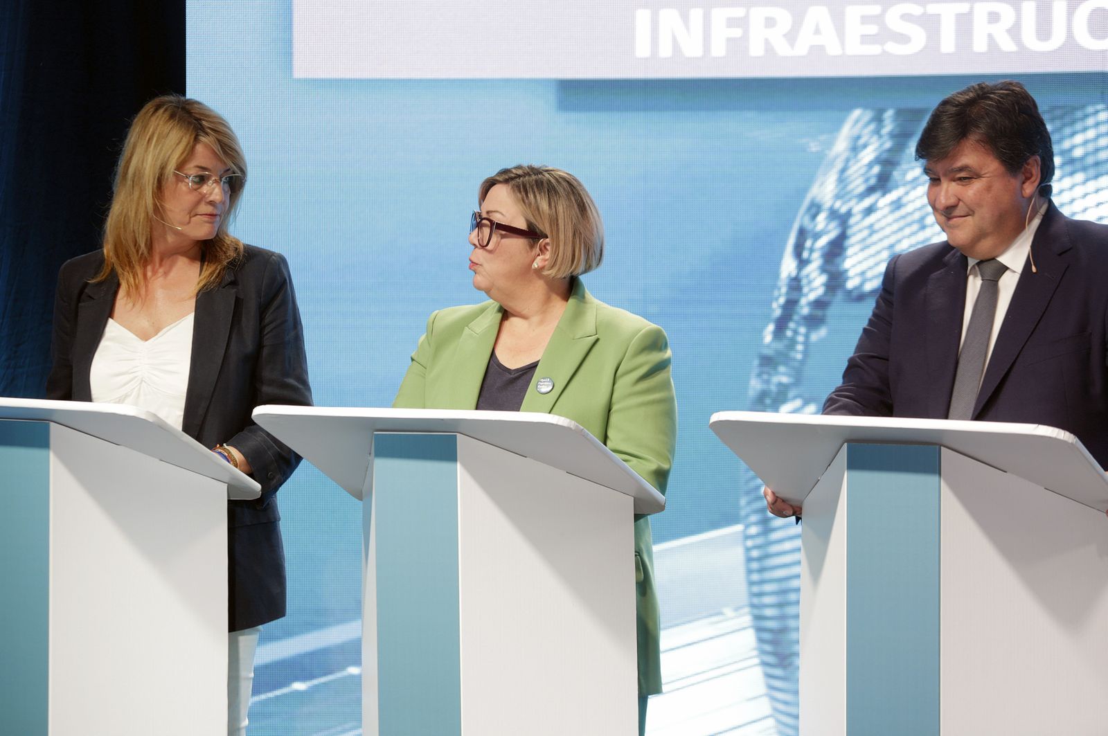 Elecciones Municipales Huelva 2023: Imágenes del debate entre los candidatos