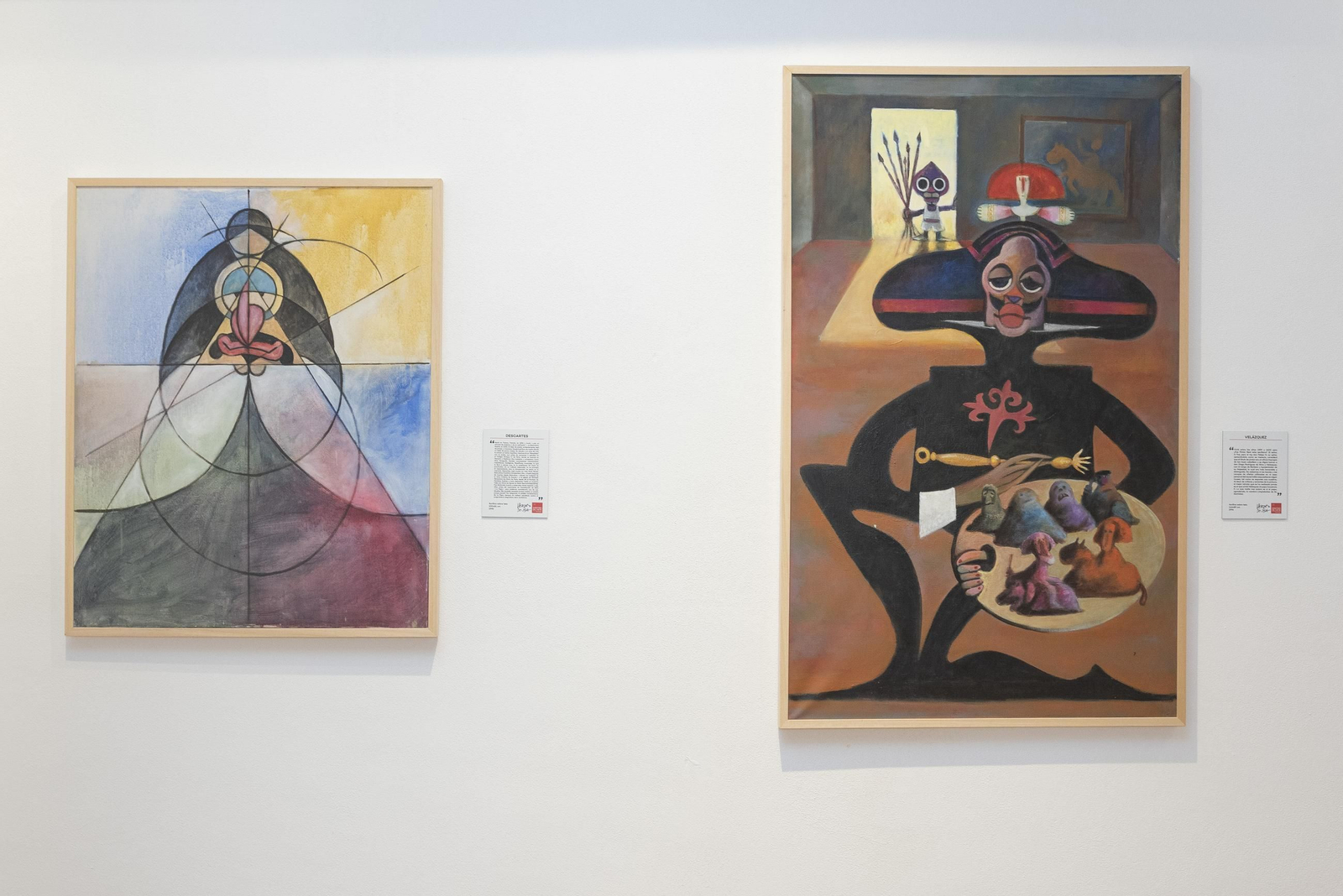 Fotos de la exposición permanente de Andrés Vázquez de Sola en el Centro de Arte Contemporáneo de San Roque