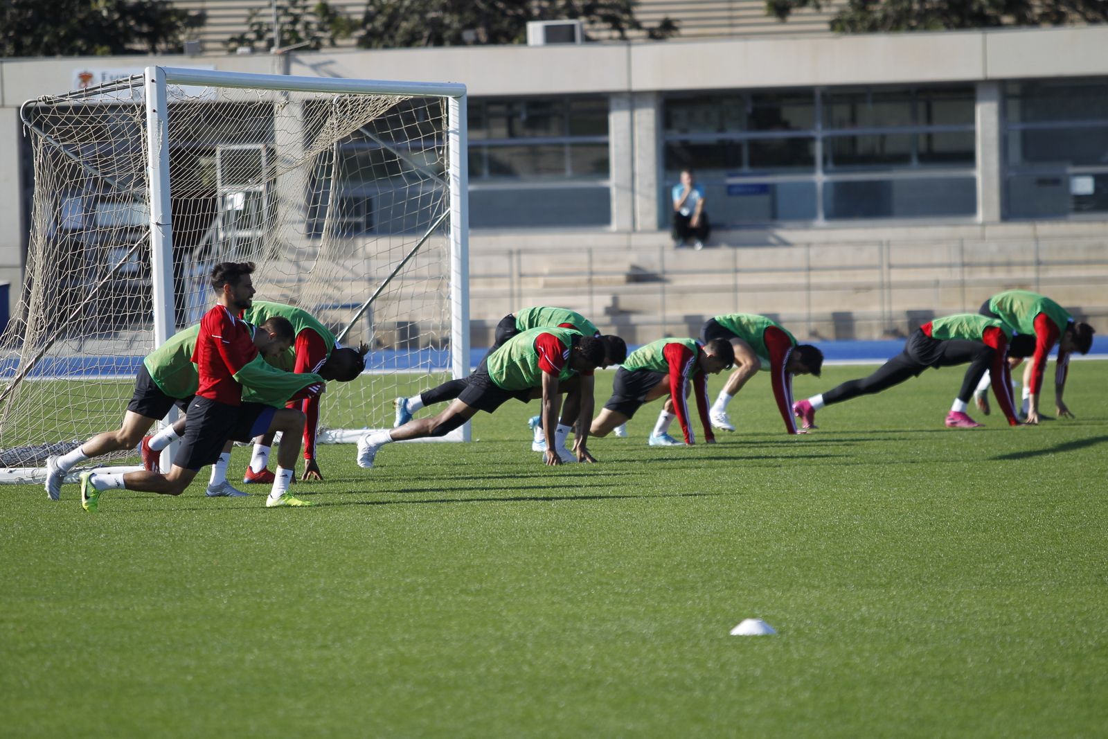 Fotogalería del entrenamiento del Almería previa al partido ante el Numancia